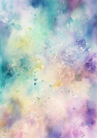 Abstract watercolor background. Grunge texture. Vector illustration.の素材