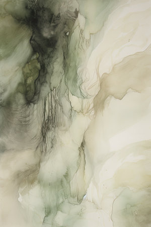 Marble abstract background. Hand drawn marbling illustration. Alcohol ink painting.の素材