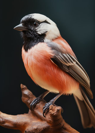 Red-bellied Tit (Aegithalos caudatus)の素材