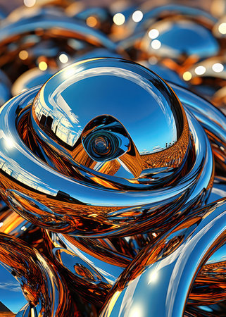 3D rendering of abstract technology concept background ready for banner design and webの素材