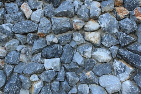Background of stone wall textureの写真素材