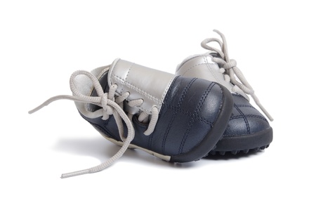 kids football shoesの写真素材