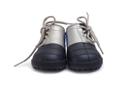 kids football shoesの写真素材