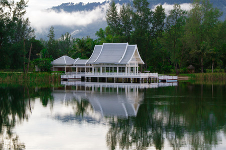 white houseの写真素材