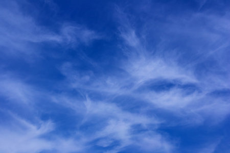 background blue sky and beautiful white clouds