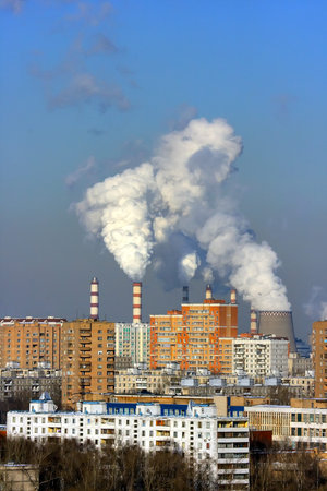 Thermal power station in Moscow