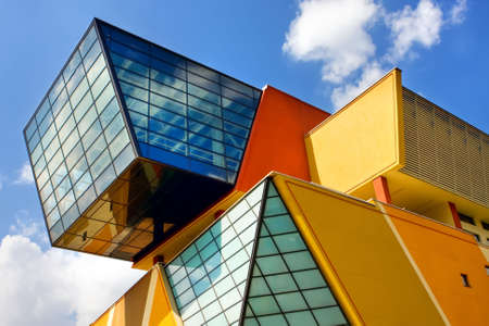 Modern a city landscape in Moscow, Russiaの写真素材