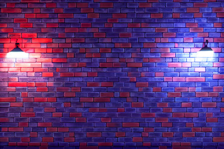 Brick wall. Generative AI.の素材