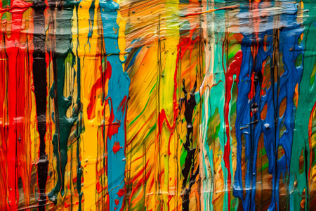 abstract art backgrounds. Hand painted background. Generative AI.の素材