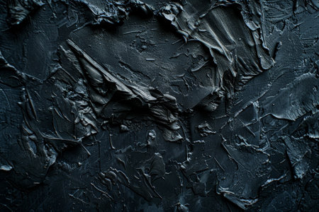 A black and white photo of a wall with a lot of paint splatters. The mood of the photo is chaotic and messyの素材