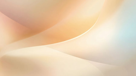 Swirling shapes and warm pastel shades create a calming scene that invites tranquility and reflection.の素材