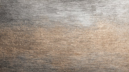 This smooth surface features gradients of silver and bronze hues ideal for artistic backgrounds or textures.の素材
