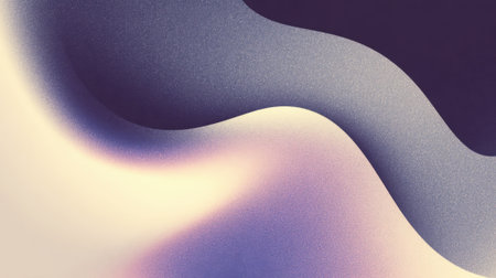 Curved shapes blend together in a soothing tapestry of pastel colors creating a tranquil atmosphere. The smooth gradients enhance the sense of movement and depth.の素材