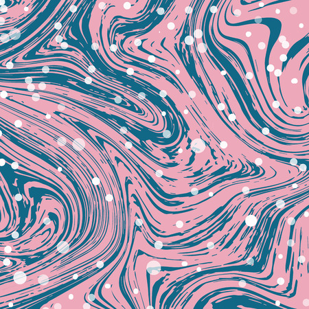Vector Ink texture watercolor hand drawn marbling illustration, abstract background, aqua printのイラスト素材