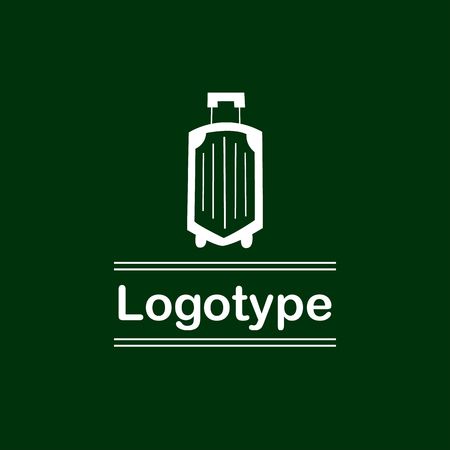 suitcase for travel companiesのイラスト素材