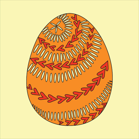 Easter egg.Easter eggs for Easter holidays designのイラスト素材