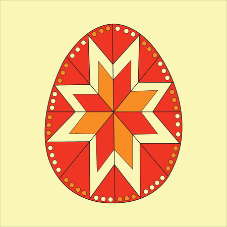 Easter egg.Easter eggs for Easter holidays designのイラスト素材