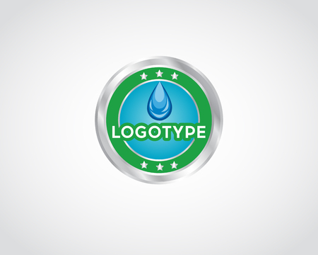Logo fertilizer, agriculture vector logo design template. farm or harvest icon.の写真素材