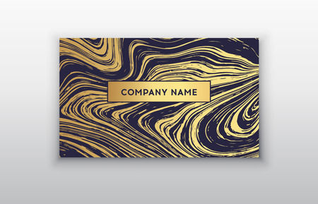 Creative modern business cards, invitations set with abstract marble texture. Vector design concept. For stylist, makeup artist, photographer. Stylish elegant business cards template. Vector.のイラスト素材