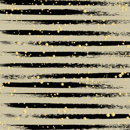 Gold Abstract background with brush strokes. Geometric texture. Abstract background.Modern Textured shape .のイラスト素材