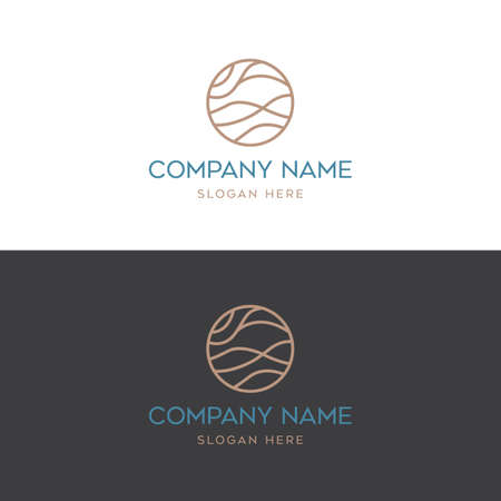 Nature creative symbol organic concept.のイラスト素材