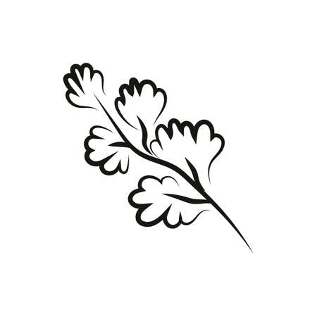 Leaf logo design, vector natural concept inspiration, leaf icon. Leavesのイラスト素材