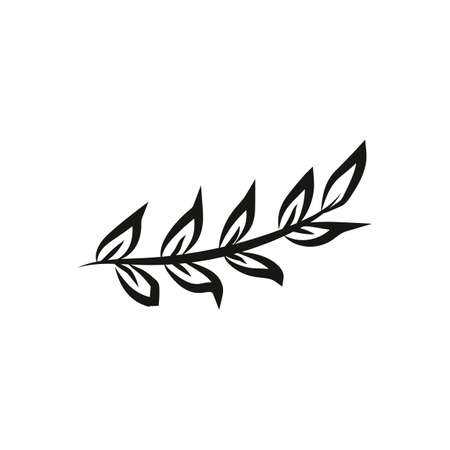 Leaf logo design, vector natural concept inspiration, leaf icon. Leavesのイラスト素材