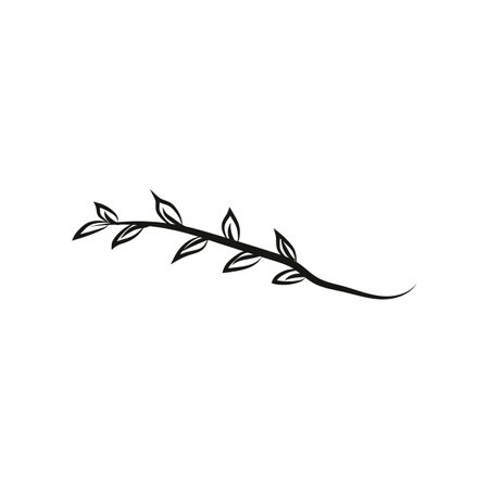 Leaf logo design, vector natural concept inspiration, leaf icon. Leavesのイラスト素材