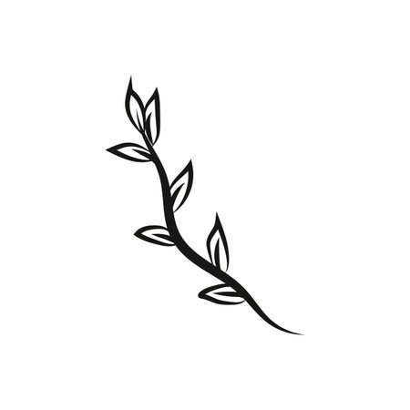Leaf logo design, vector natural concept inspiration, leaf icon. Leavesのイラスト素材