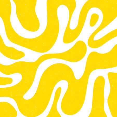 Colorful geometric shape background in trendy riso graph print texture style.のイラスト素材