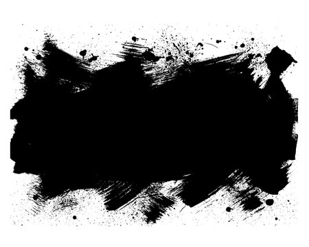 Ink brush strokes. Grunge Brush strokes Background. Grunge texture Background. Brush strokes texture. Black Brush strokes isolated on white background. Brush strokes grunge background.のイラスト素材