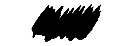 Black Brush strokes isolated on white background. Dry Brush Strokes and Scratches Retro Grunge Background. Vector brush stroke texture. Black ink, paint splatter.のイラスト素材