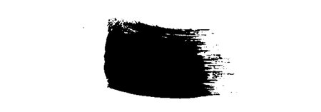 Black Brush strokes isolated on white background. Dry Brush Strokes and Scratches Retro Grunge Background. Vector brush stroke texture. Black ink, paint splatter.のイラスト素材