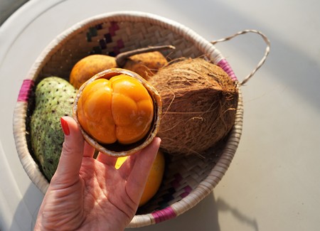 african exotic fruit maboque and tropocal fruitsの写真素材