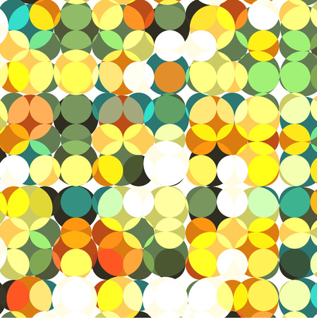 Confetti. Multicolor circles illustration.のイラスト素材