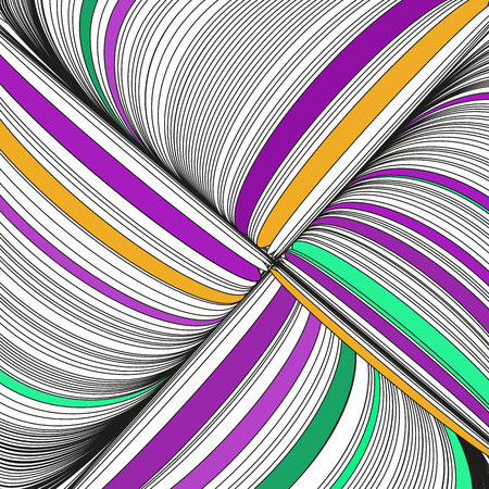 Pattern abstract background with large complicated ornament of threads and knots.Could be used for design of background, wallpaper, textile, house interiors.のイラスト素材