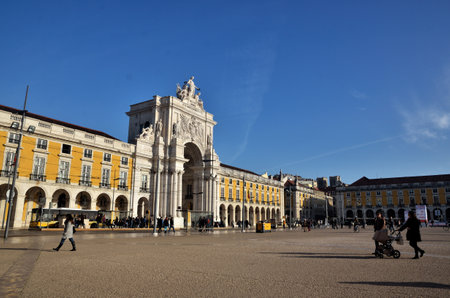 Lisbon, Portugal, European tourist destinationのeditorial素材