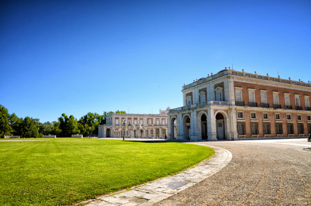 Aranjuez, famous town in Spain for his beautiful royal palace and gardensのeditorial素材