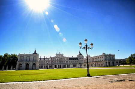 Aranjuez, famous town in Spain for his beautiful royal palace and gardensのeditorial素材
