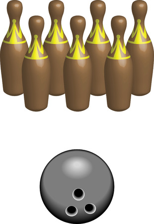 bowlingのイラスト素材