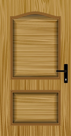 door woodのイラスト素材