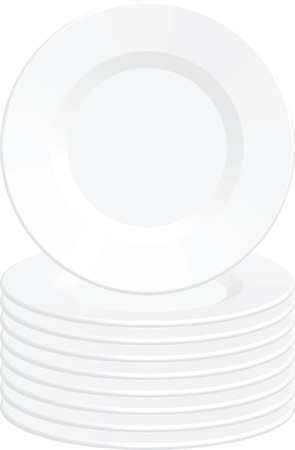 plateのイラスト素材