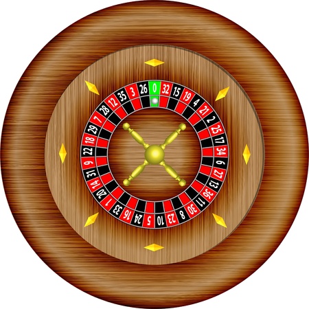 roulette illustration のイラスト素材