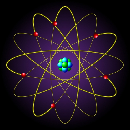 The symbol of the atomのイラスト素材