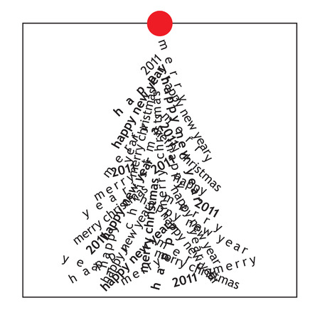 christmas card, vectorのイラスト素材