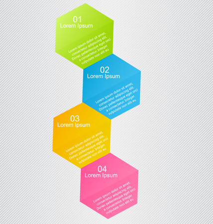 Modern inforgraphic template. Can be used for banners, website templates and designs, infographic posters, brochures, ads, presentations, business, education designs.のイラスト素材