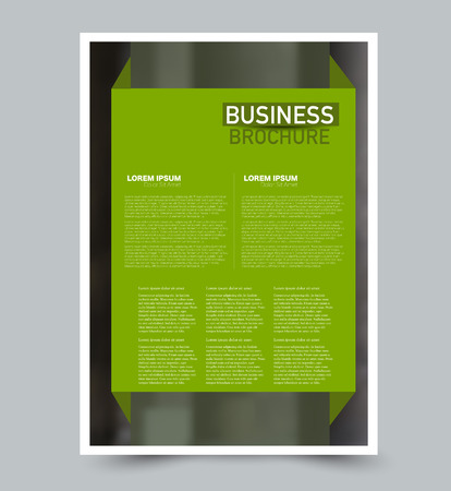 Business corporate brochure template.のイラスト素材