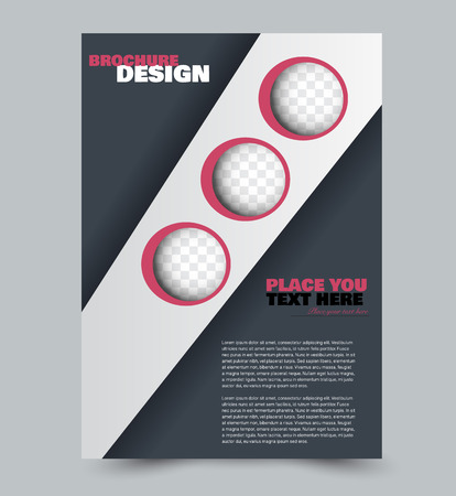 Business presentation template.のイラスト素材