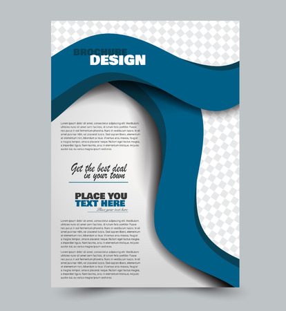 Business presentation template.のイラスト素材
