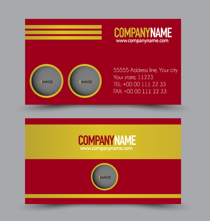Business Card Set Template For Ideny Corporate Style Card Set Template For Business Ideny
